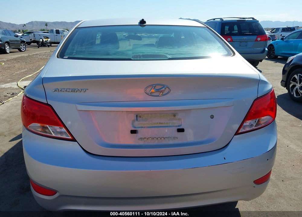 2017 HYUNDAI ACCENT SE VIN: KMHCT4AE6HU222483