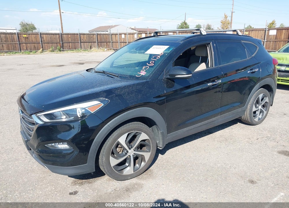 2016 HYUNDAI TUCSON LIMITED VIN: KM8J3CA27GU227004