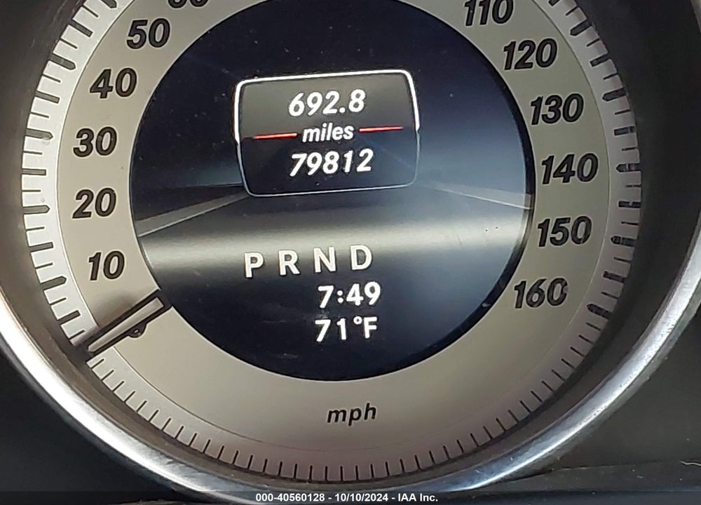 2013 MERCEDES-BENZ C 250 LUXURY/SPORT VIN: WDDGF4HB7DR262079