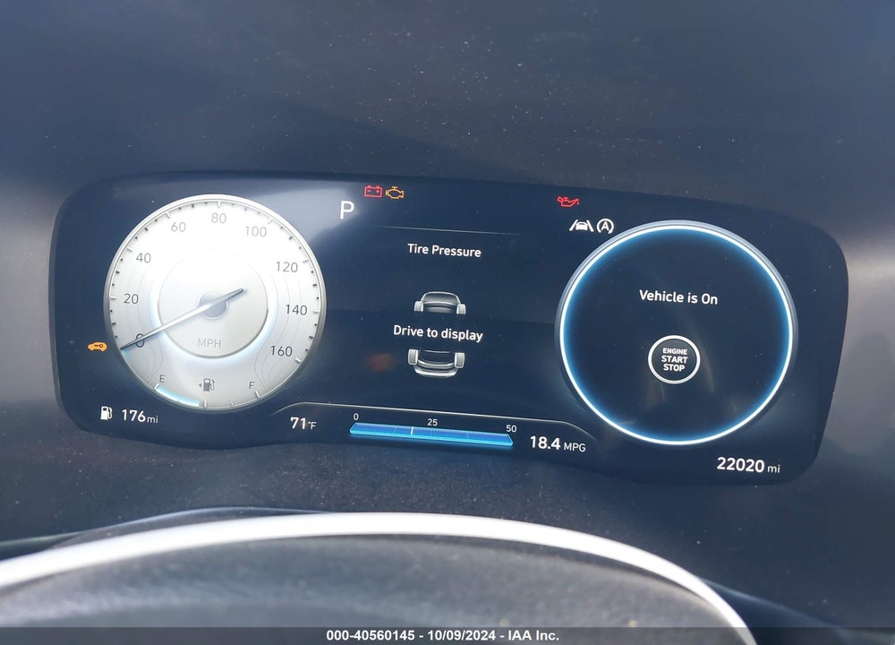 2022 HYUNDAI SANTA FE SEL VIN: 5NMS34AJ9NH441373