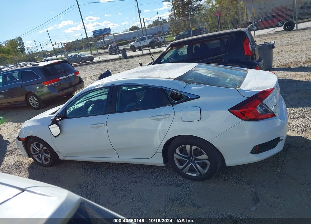 2017 HONDA CIVIC LX VIN: 19XFC2F57HE006770