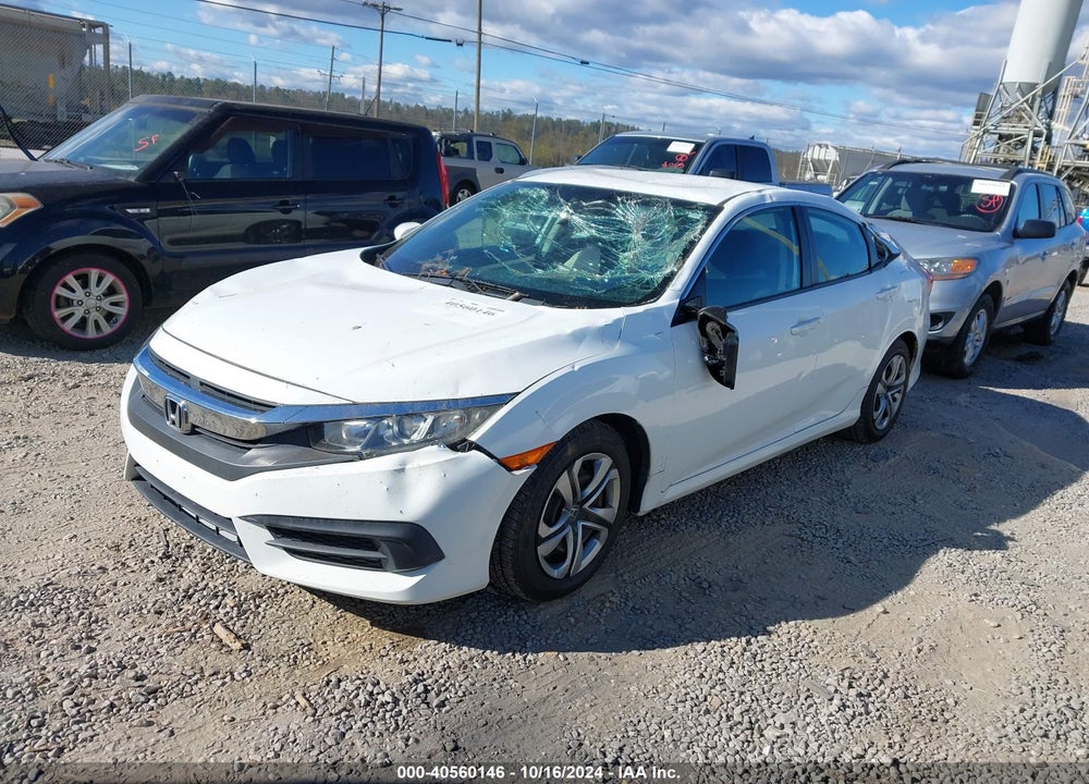 2017 HONDA CIVIC LX VIN: 19XFC2F57HE006770