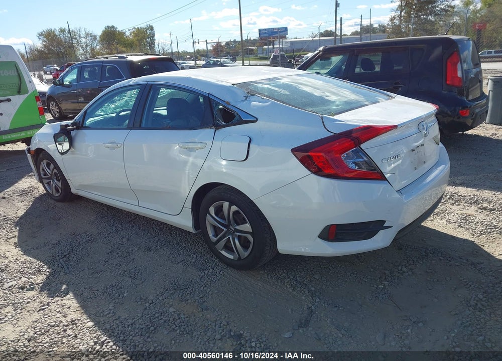 2017 HONDA CIVIC LX VIN: 19XFC2F57HE006770
