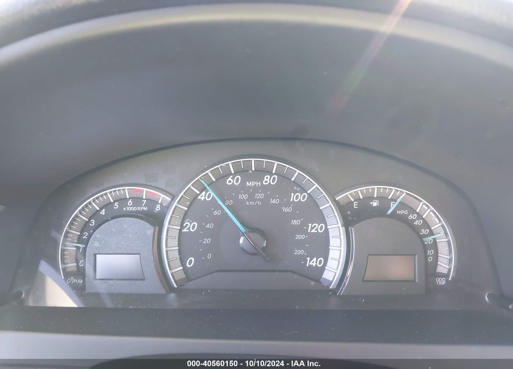 2012 TOYOTA CAMRY SE VIN: 4T1BF1FK5CU011736