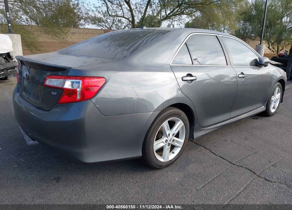2012 TOYOTA CAMRY SE VIN: 4T1BF1FK5CU011736