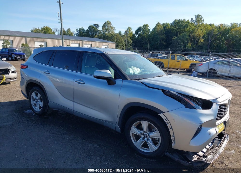 2022 TOYOTA HIGHLANDER LE VIN: 5TDZZRAH7NS112031