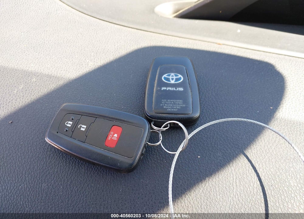2017 TOYOTA PRIUS ONE VIN: JTDKBRFU2H3574093