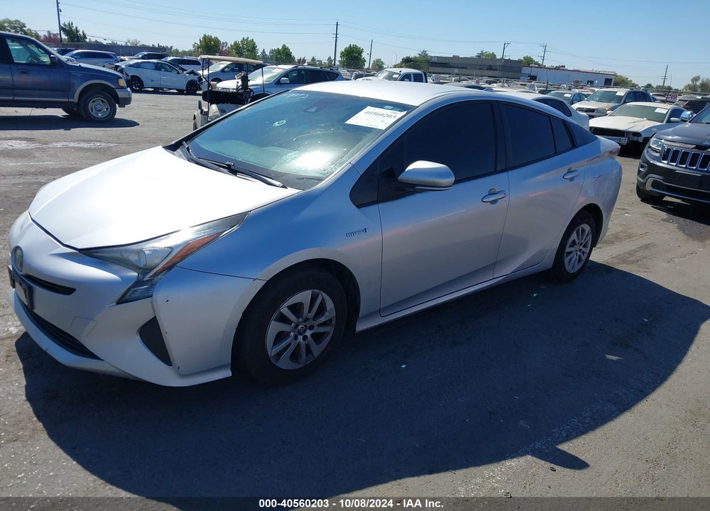 2017 TOYOTA PRIUS ONE VIN: JTDKBRFU2H3574093