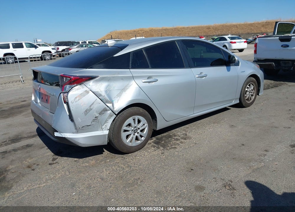 2017 TOYOTA PRIUS ONE VIN: JTDKBRFU2H3574093