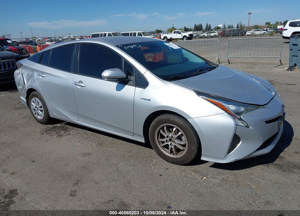 2017 TOYOTA PRIUS ONE VIN: JTDKBRFU2H3574093