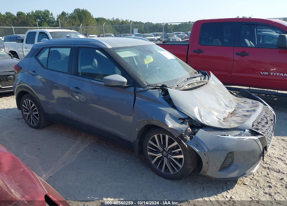 2021 NISSAN KICKS SV XTRONIC CVT VIN: 3N1CP5CVXML562433