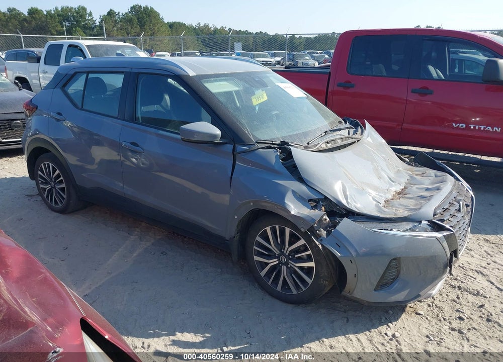 2021 NISSAN KICKS SV XTRONIC CVT VIN: 3N1CP5CVXML562433