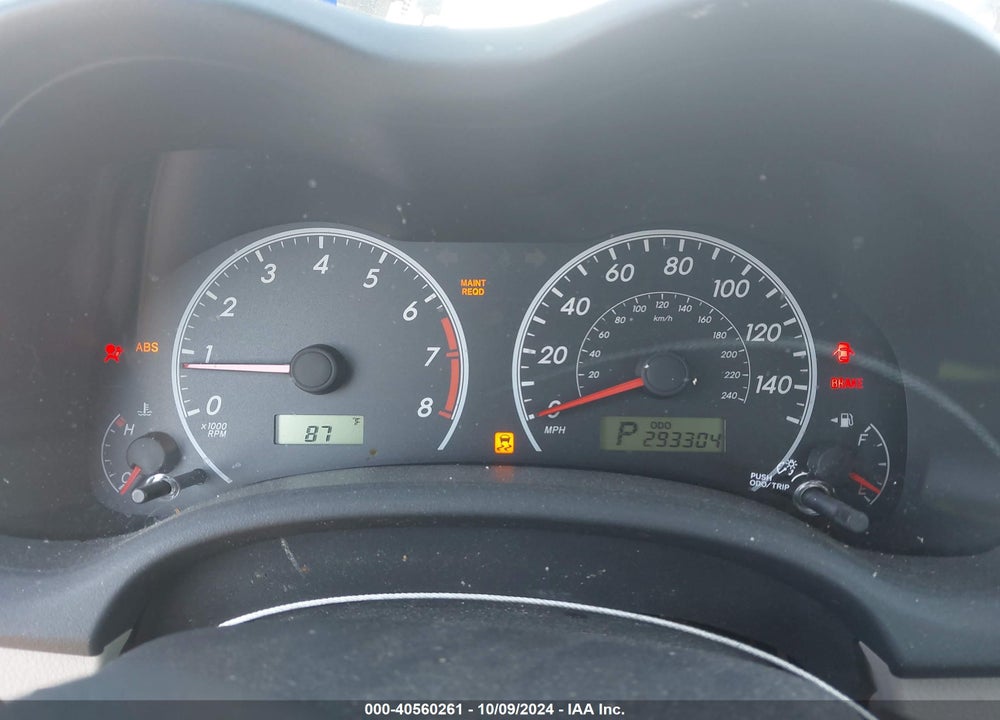 2013 TOYOTA COROLLA L VIN: 5YFBU4EE1DP125397