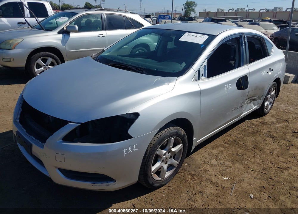 2015 NISSAN SENTRA S VIN: 3N1AB7AP3FY314469