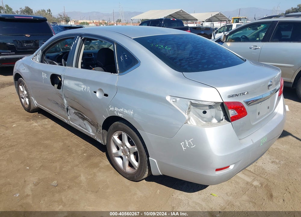 2015 NISSAN SENTRA S VIN: 3N1AB7AP3FY314469