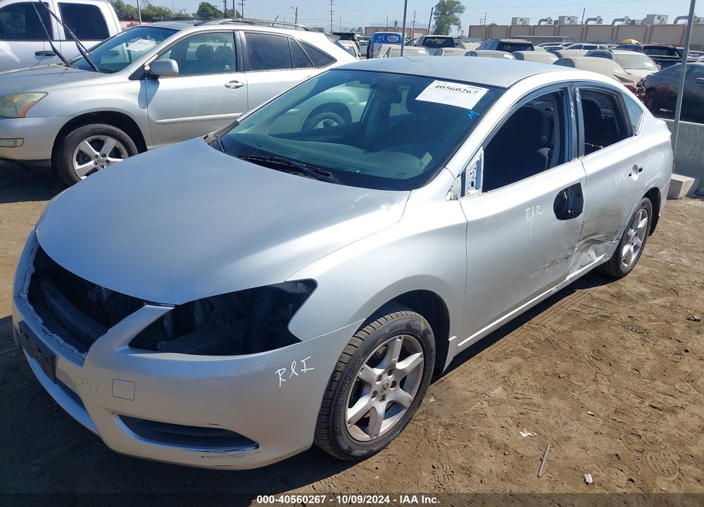 2015 NISSAN SENTRA S VIN: 3N1AB7AP3FY314469