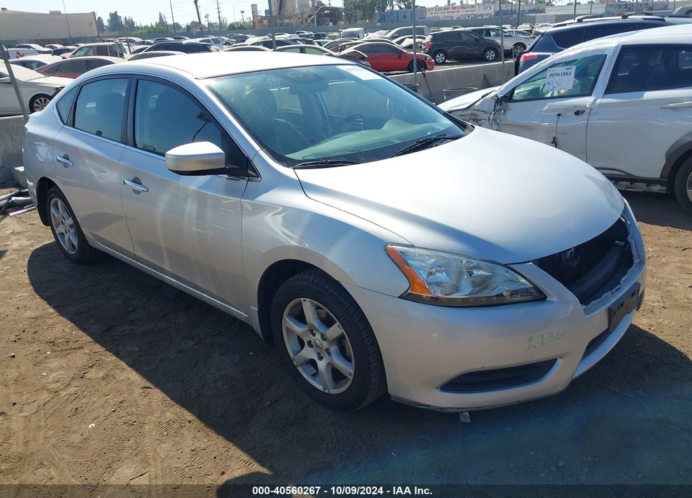 2015 NISSAN SENTRA S VIN: 3N1AB7AP3FY314469