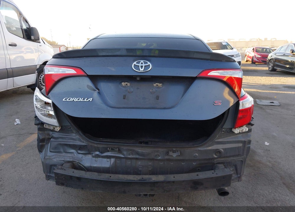 2015 TOYOTA COROLLA S PLUS VIN: 5YFBURHEXFP186923