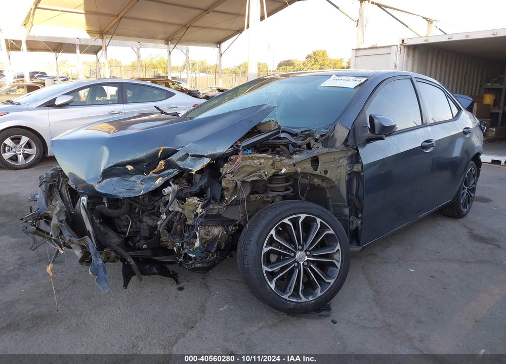 2015 TOYOTA COROLLA S PLUS VIN: 5YFBURHEXFP186923