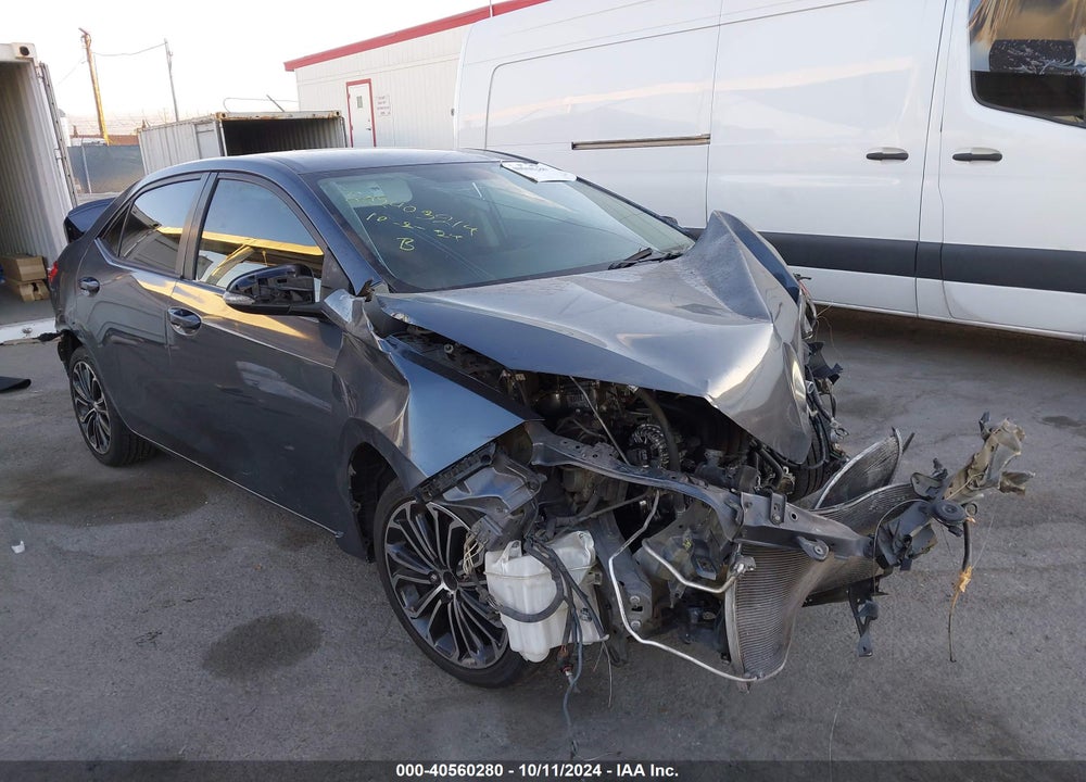 2015 TOYOTA COROLLA S PLUS VIN: 5YFBURHEXFP186923