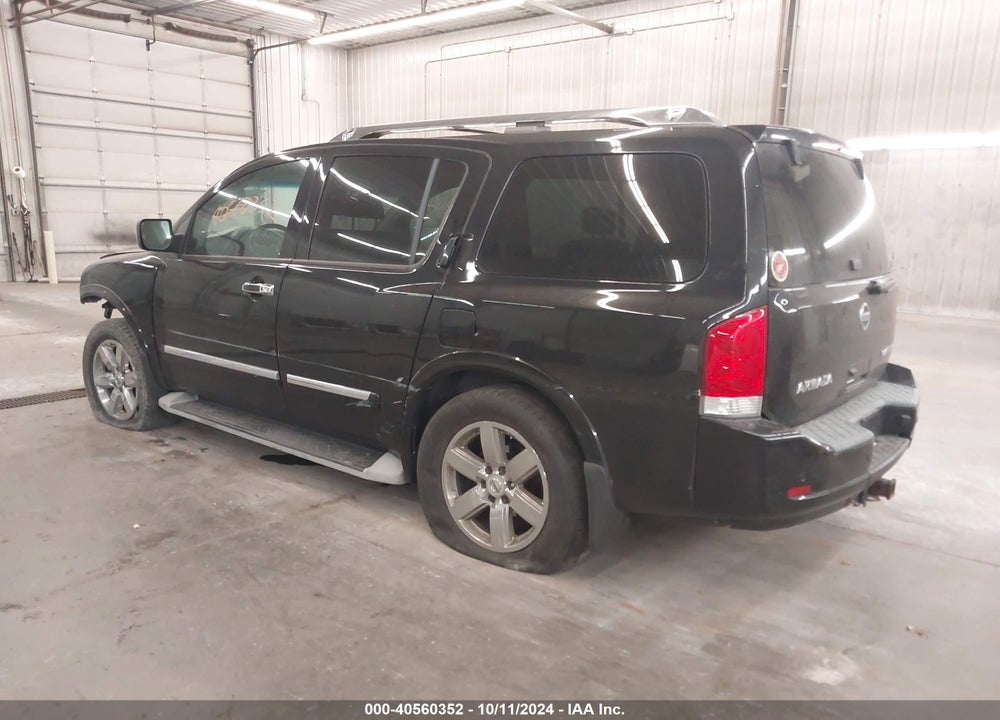 2010 NISSAN ARMADA PLATINUM VIN: 5N1AA0NEXAN617833