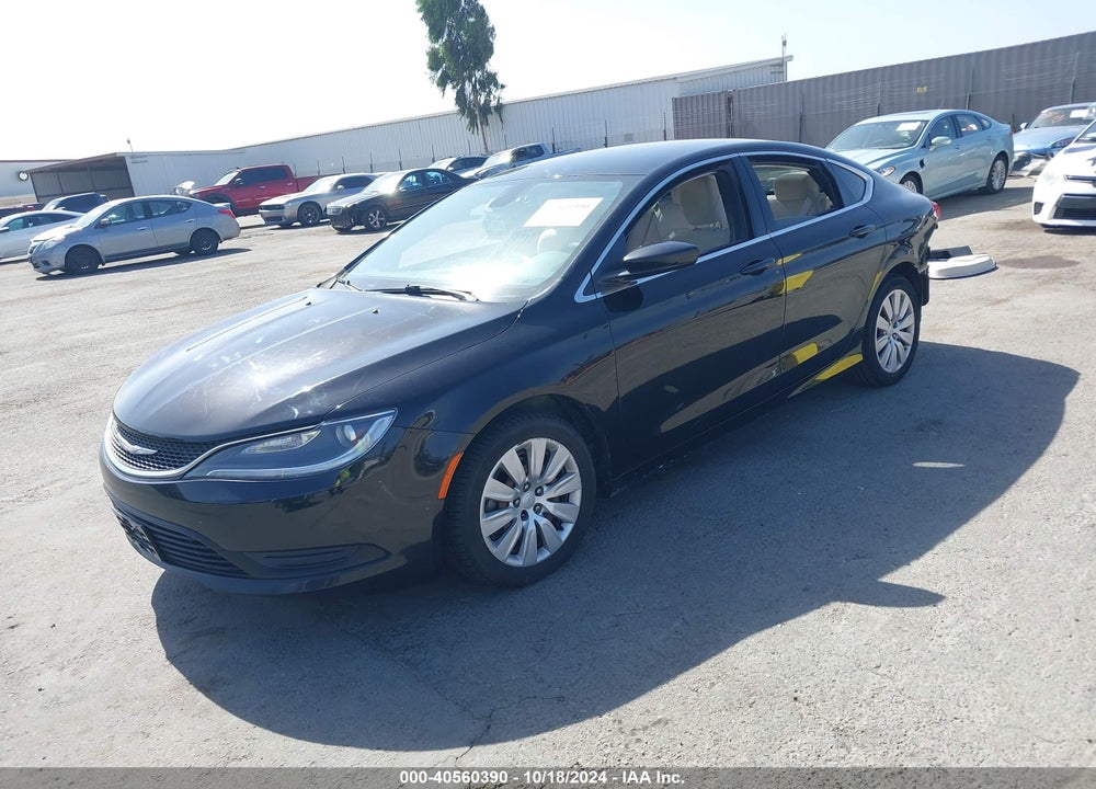 2016 CHRYSLER 200 LX VIN: 1C3CCCFBXGN178238