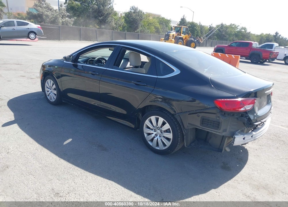 2016 CHRYSLER 200 LX VIN: 1C3CCCFBXGN178238