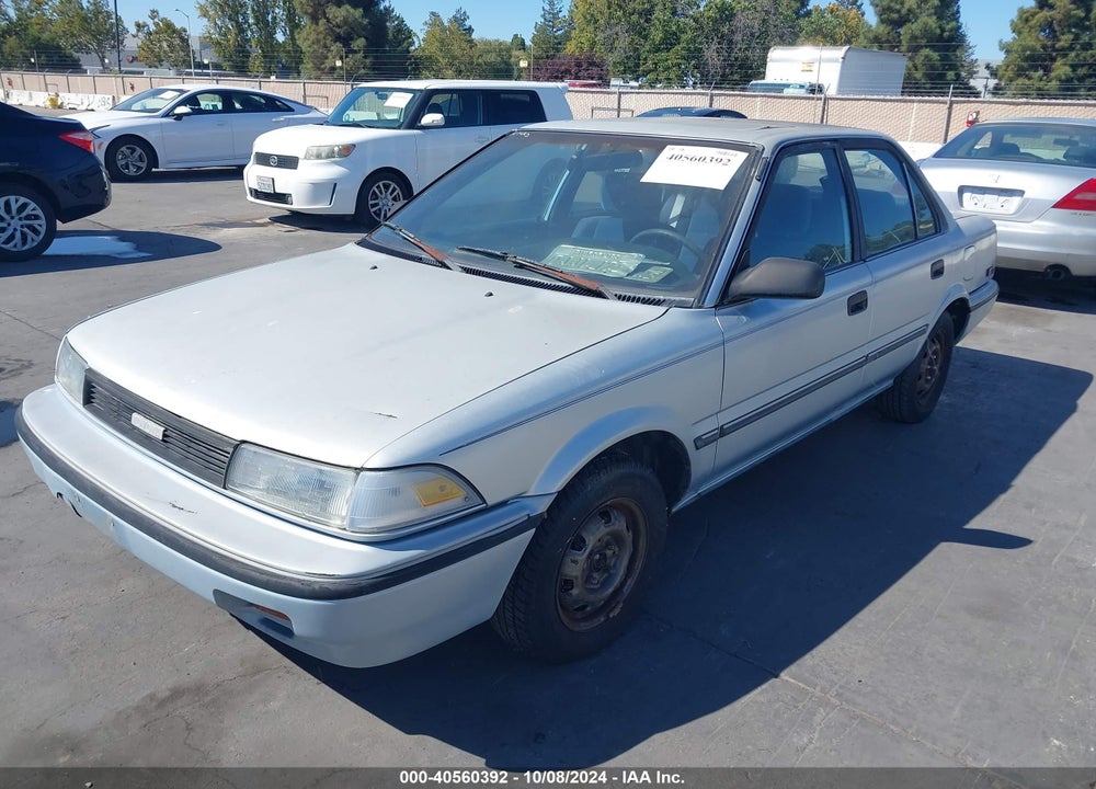 1990 TOYOTA COROLLA LE VIN: 1NXAE97A7LZ103370