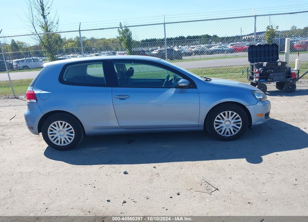 2010 VOLKSWAGEN GOLF 2-DOOR VIN: WVWBB7AJ1AW239316