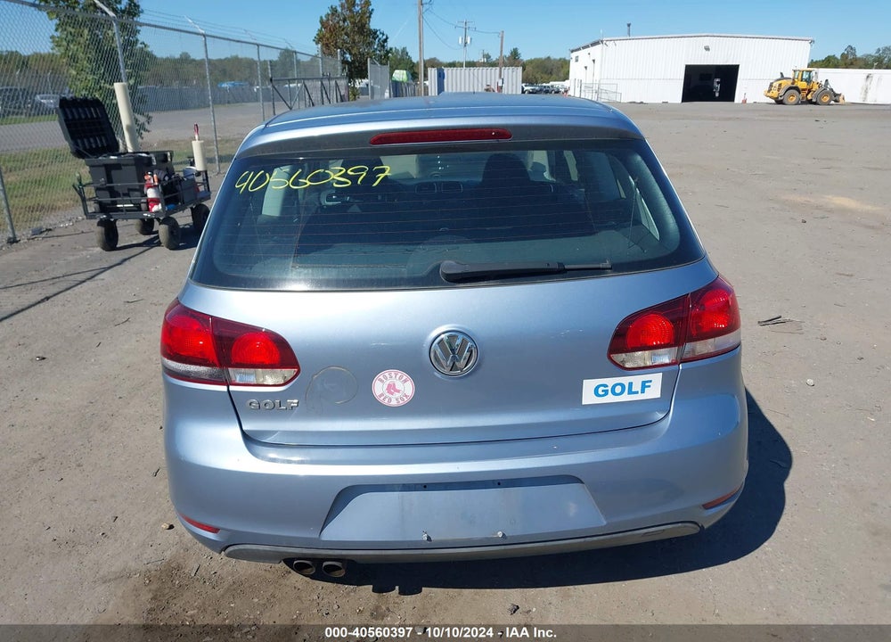 2010 VOLKSWAGEN GOLF 2-DOOR VIN: WVWBB7AJ1AW239316