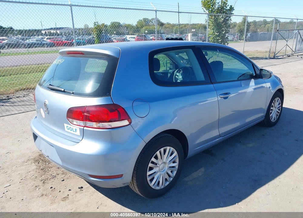 2010 VOLKSWAGEN GOLF 2-DOOR VIN: WVWBB7AJ1AW239316