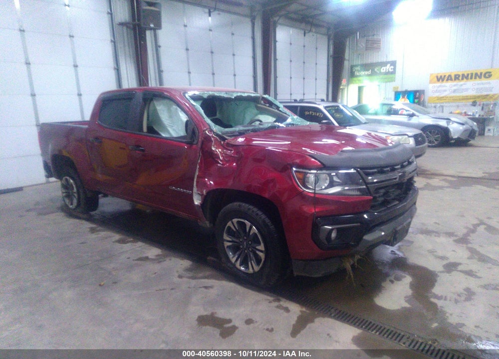 2021 CHEVROLET COLORADO 4WD SHORT BOX Z71 VIN: 1GCGTDEN4M1185283