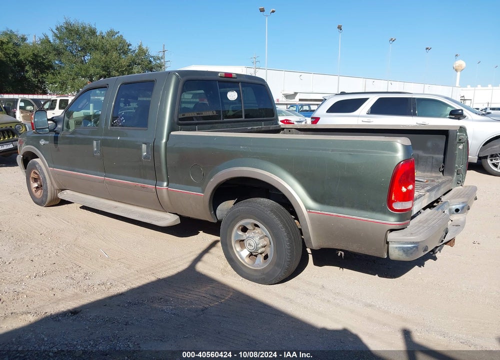 2003 FORD F-250 LARIAT/XL/XLT VIN: 1FTNW20S43ED08815