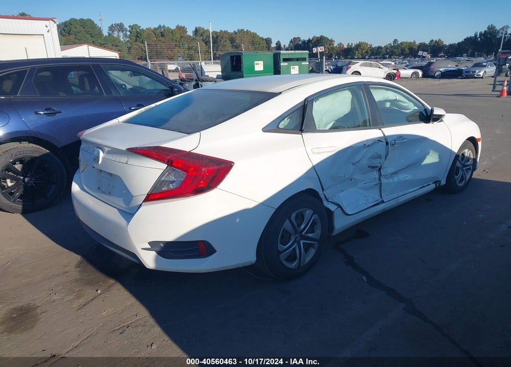 2016 HONDA CIVIC LX VIN: 19XFC2F51GE080569
