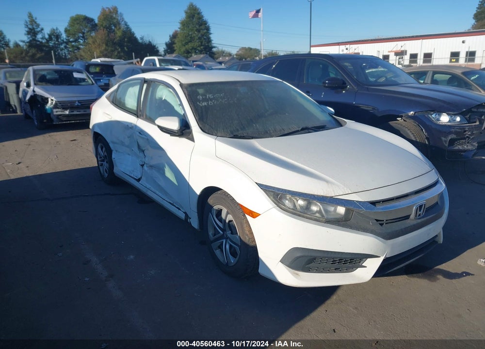 2016 HONDA CIVIC LX VIN: 19XFC2F51GE080569