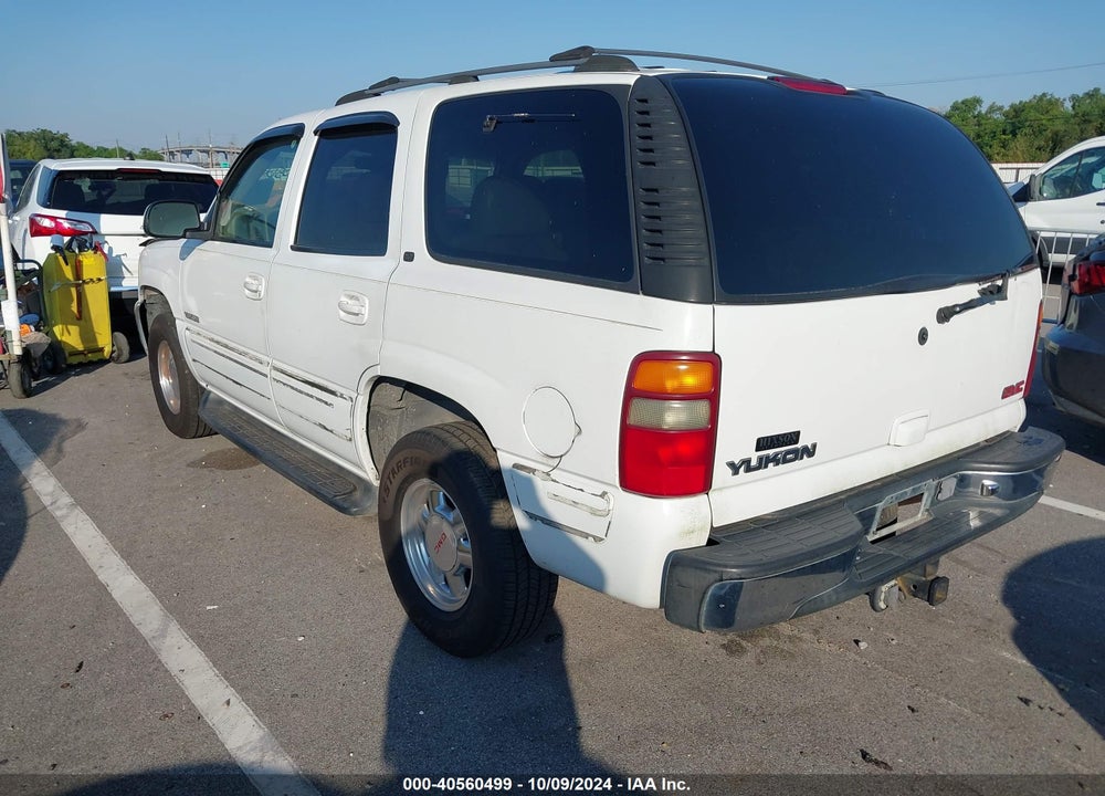 2001 GMC YUKON SLT VIN: 1GKEC13T81J138765