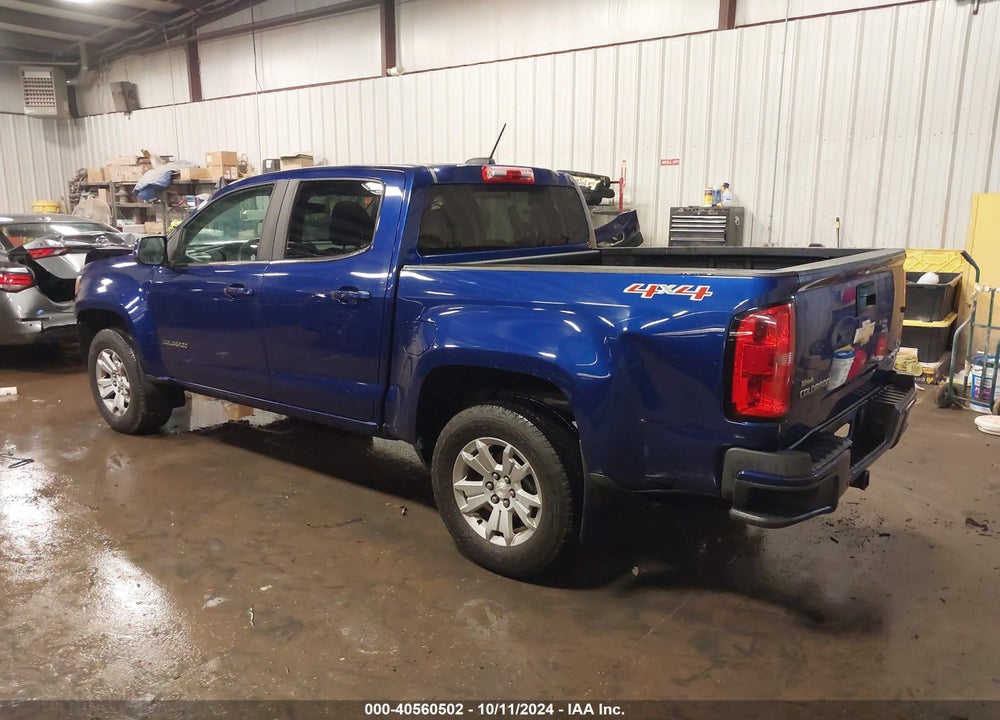 2015 CHEVROLET COLORADO LT VIN: 1GCGTBE39F1243880