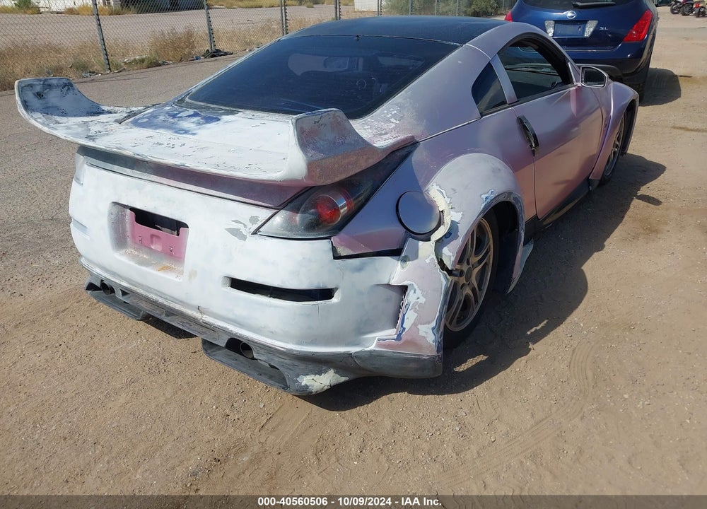2004 NISSAN 350Z TOURING VIN: JN1AZ34D54T150136