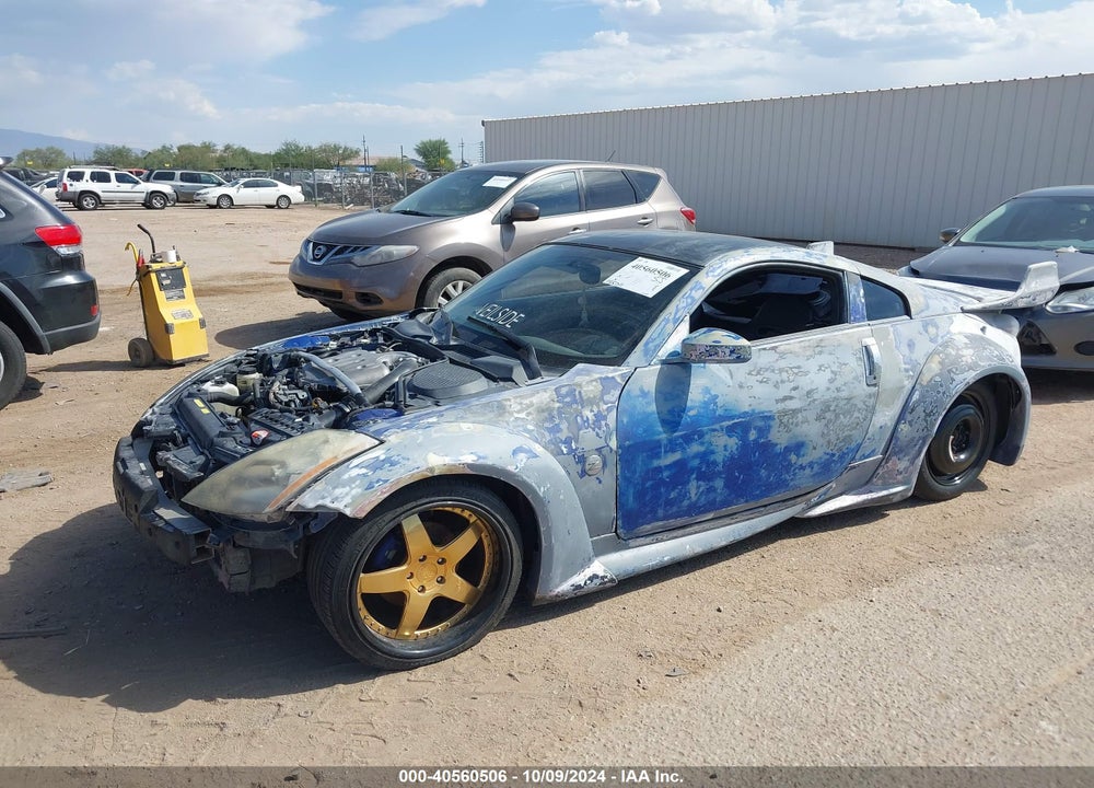 2004 NISSAN 350Z TOURING VIN: JN1AZ34D54T150136