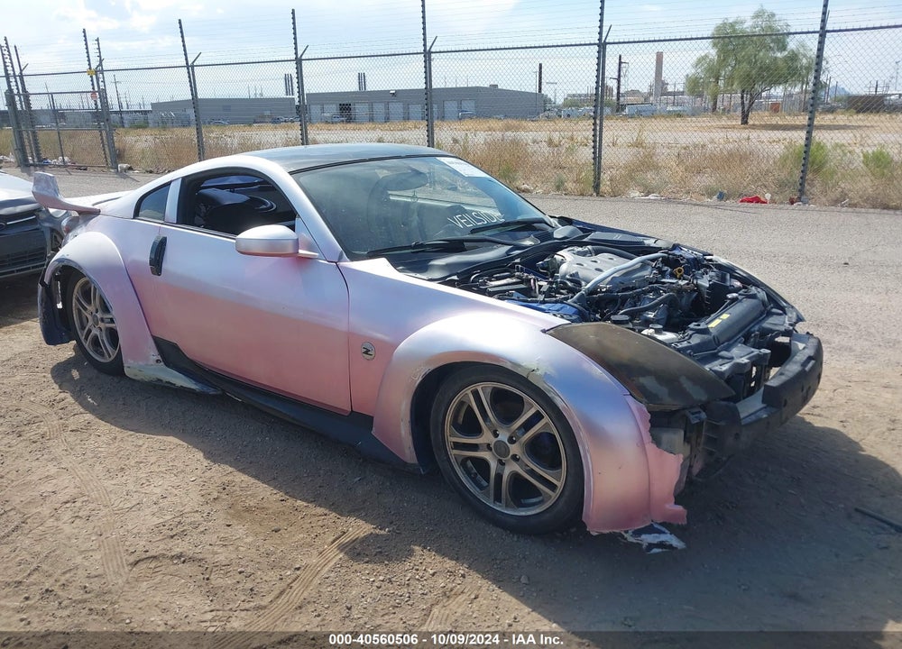 2004 NISSAN 350Z TOURING VIN: JN1AZ34D54T150136