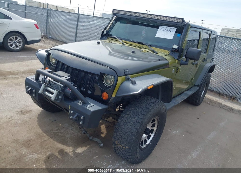 2007 JEEP WRANGLER UNLIMITED SAHARA VIN: 1J4GA59127L219470