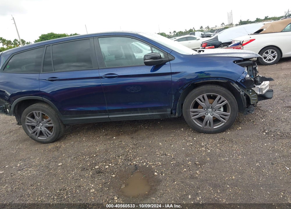 2022 HONDA PILOT VIN: 5FNYF5H38NB029025