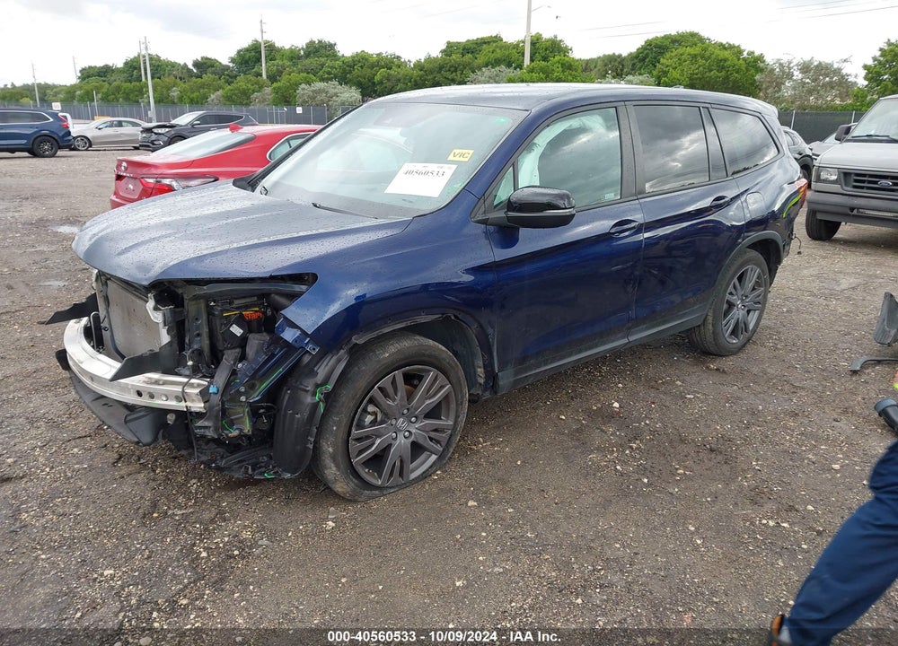2022 HONDA PILOT VIN: 5FNYF5H38NB029025
