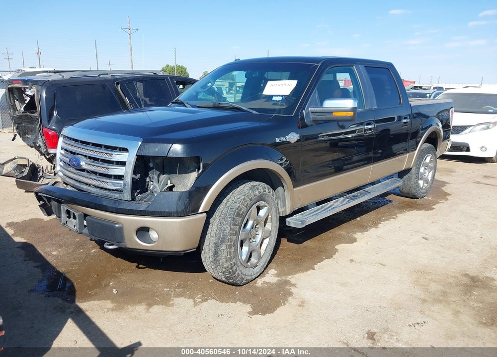2013 FORD F-150 KING RANCH VIN: 1FTFW1EFXDKF93114