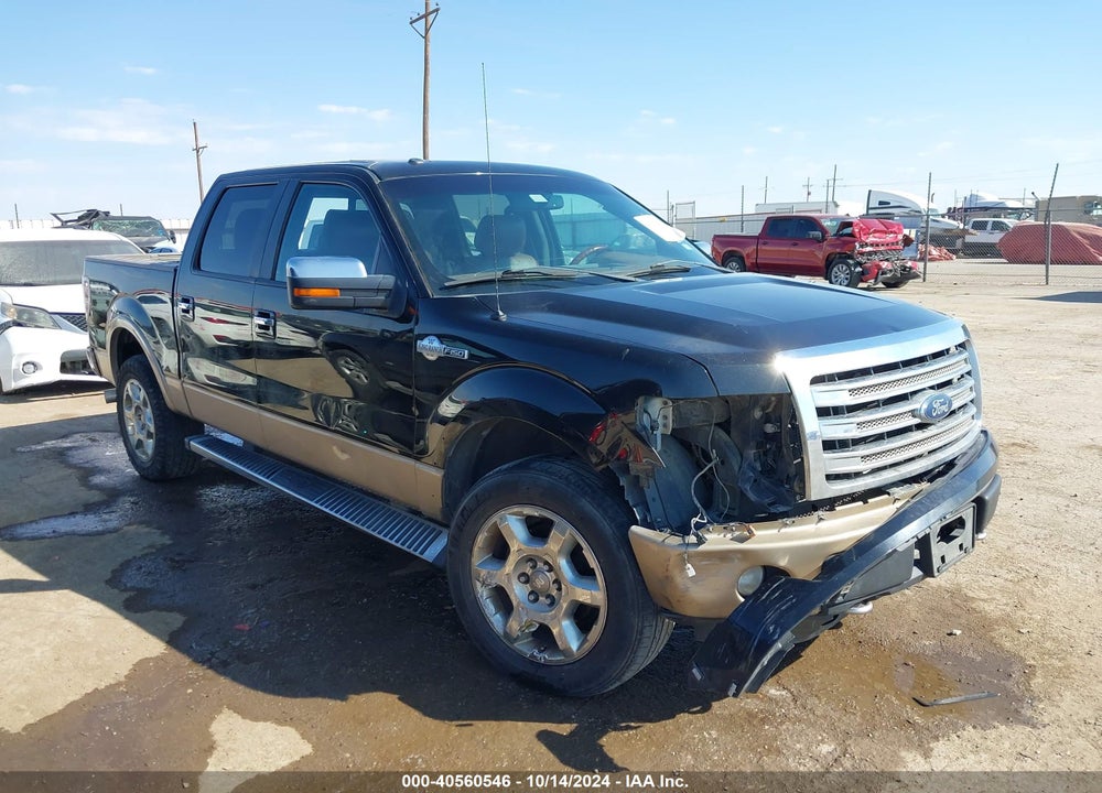 2013 FORD F-150 KING RANCH VIN: 1FTFW1EFXDKF93114