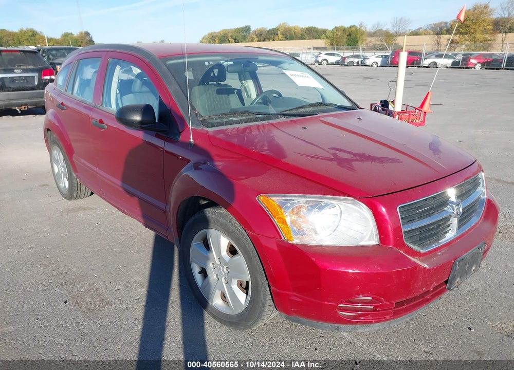 2007 DODGE CALIBER SXT VIN: 1B3HB48B97D374217