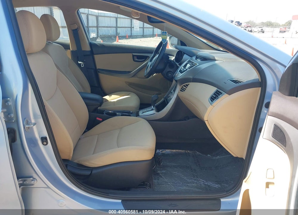 2012 HYUNDAI ELANTRA GLS (ULSAN PLANT) VIN: KMHDH4AE4CU272605