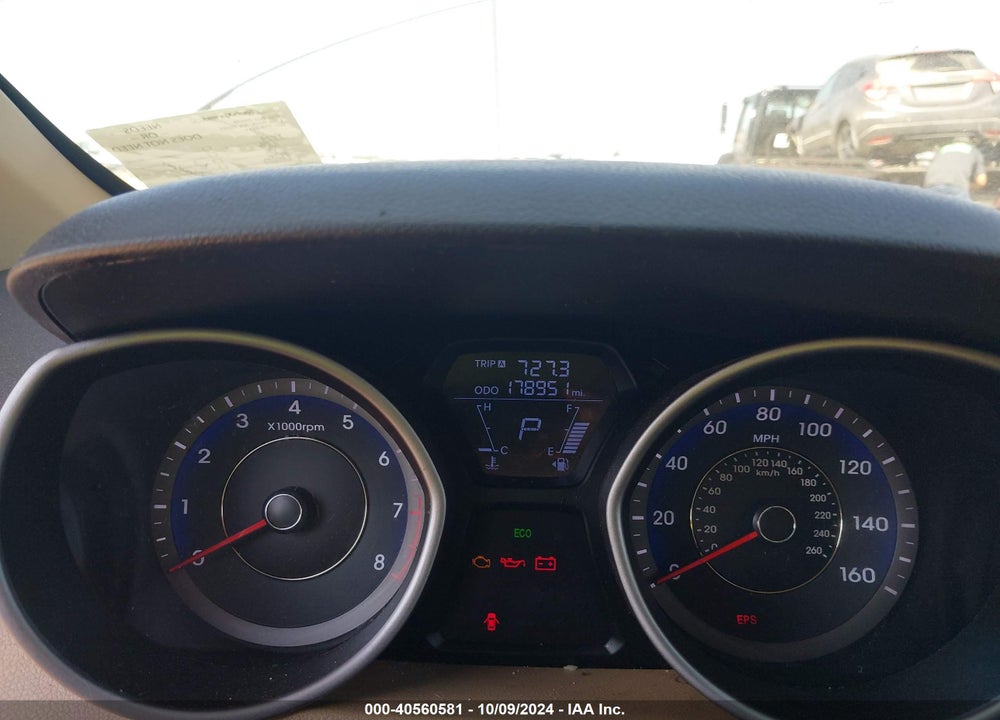 2012 HYUNDAI ELANTRA GLS (ULSAN PLANT) VIN: KMHDH4AE4CU272605