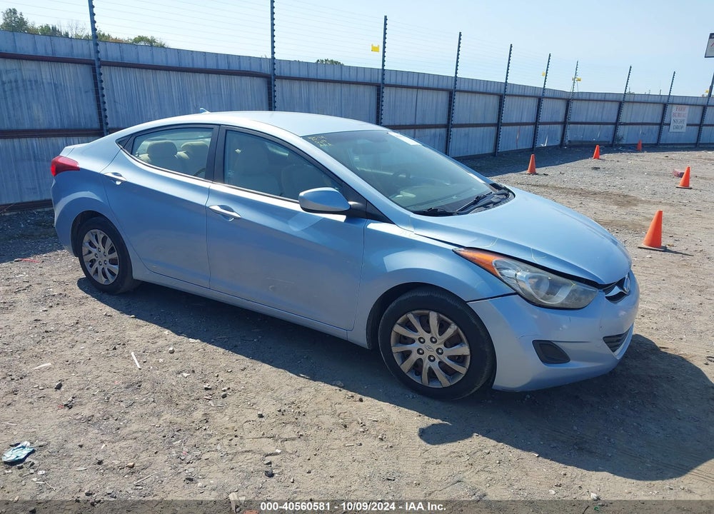 2012 HYUNDAI ELANTRA GLS (ULSAN PLANT) VIN: KMHDH4AE4CU272605