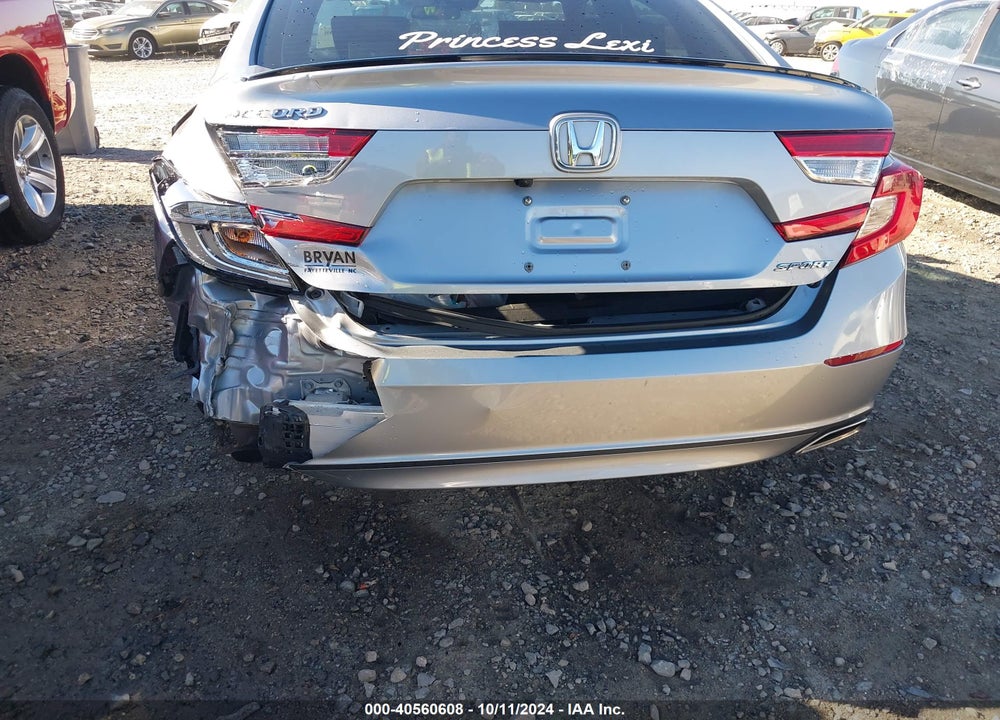 2022 HONDA ACCORD SPORT VIN: 1HGCV1F33NA001099